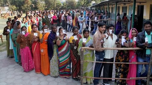 <div class="paragraphs"><p>There were a total of 91.2 crore eligible voters with about 43.8 crore female voters and nearly 47.3 crore male voters in the country. Representative image.</p></div>