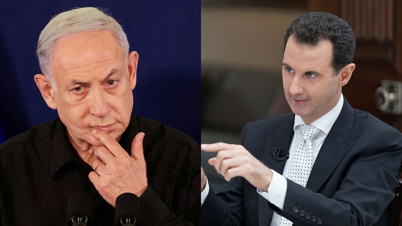 <div class="paragraphs"><p>Israeli PM Benjamin Netanyahu and Syrian President Bashar al-Assad.</p></div>
