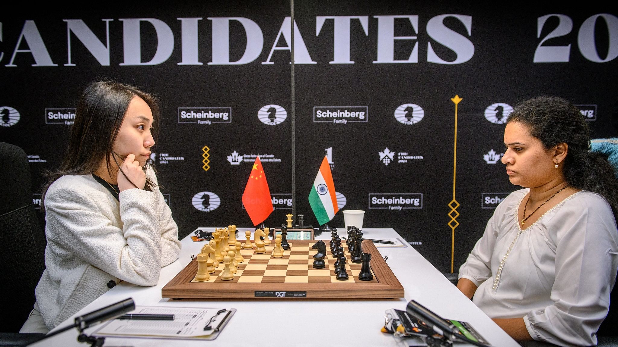 <div class="paragraphs"><p>Humpy Koneru (2546) prevails over  Lei Tingjie (2550) in Round 14 of the Women’s FIDE tournament.</p></div>