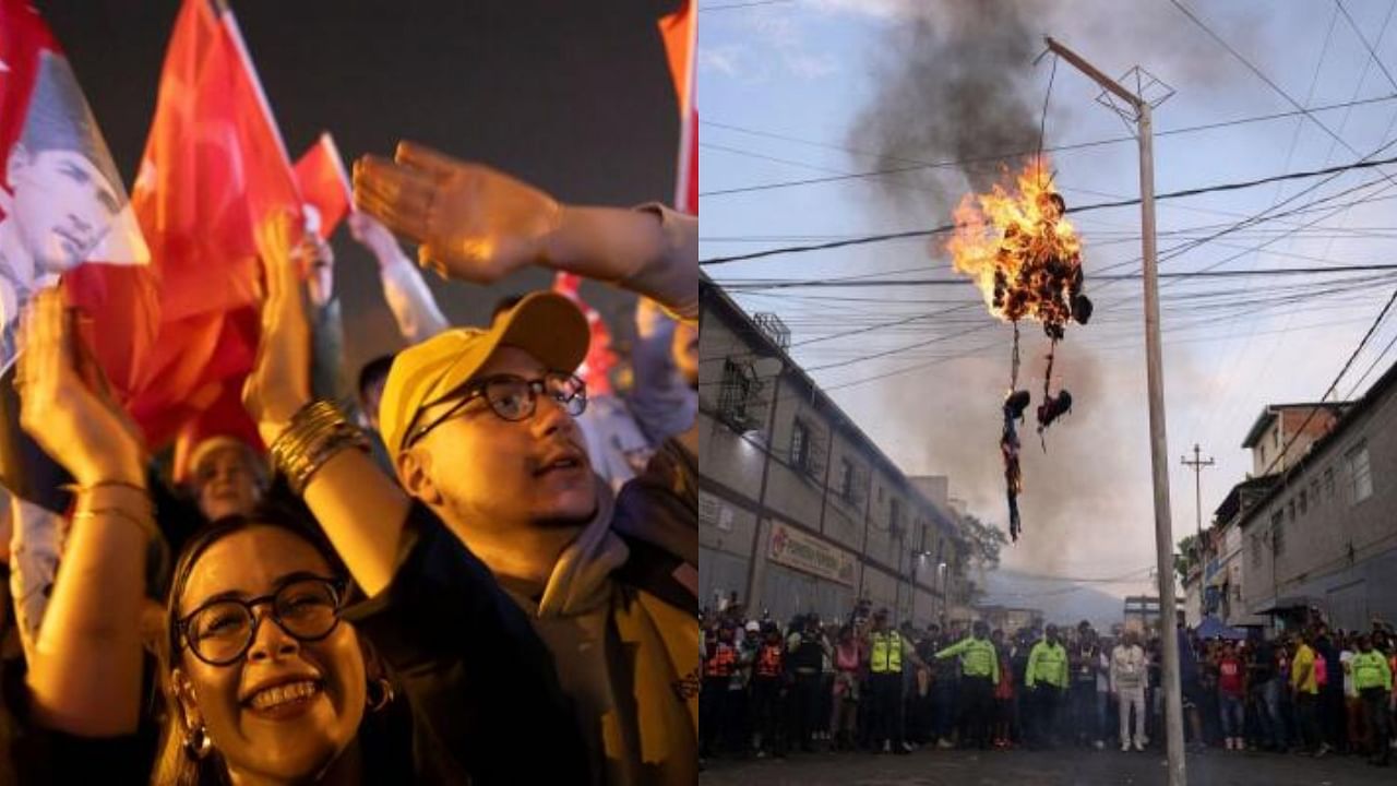 <div class="paragraphs"><p>Traditional burning of Judas during the Holly week in Caracas.;&nbsp;Supporters of Istanbul Mayor Ekrem Imamoglu, mayoral candidate of the main opposition Republican People's Party (CHP), celebrate following the early results in front of the Istanbul Metropolitan Municipality (IBB) in Istanbul.</p></div>