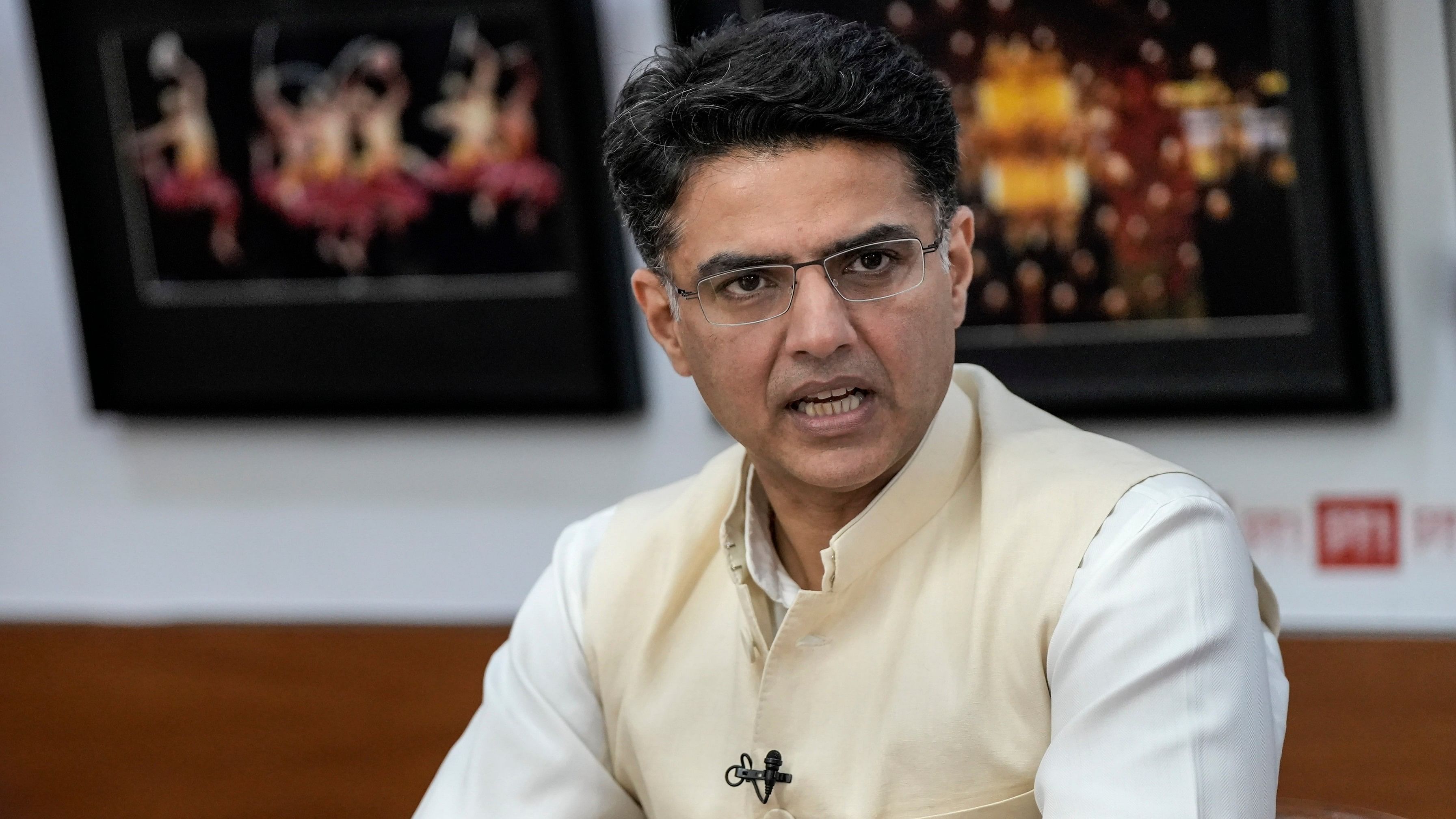 <div class="paragraphs"><p>New Delhi: Congress leader Sachin Pilot during an interview with PTI, at its head office in New Delhi, Monday, April 1, 2024. </p></div>