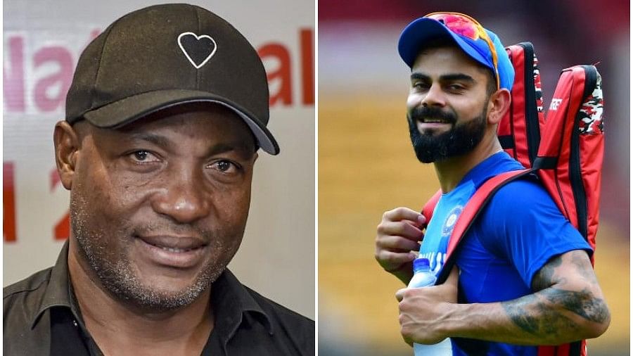 <div class="paragraphs"><p>Brian Lara (left), Virat Kohli </p></div>