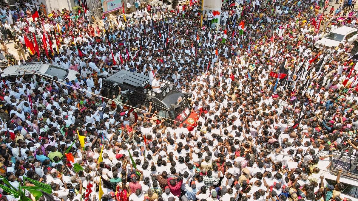<div class="paragraphs"><p>Crowd at a rally held by DMK leader Udhayanidhi Stalin.&nbsp;</p></div>