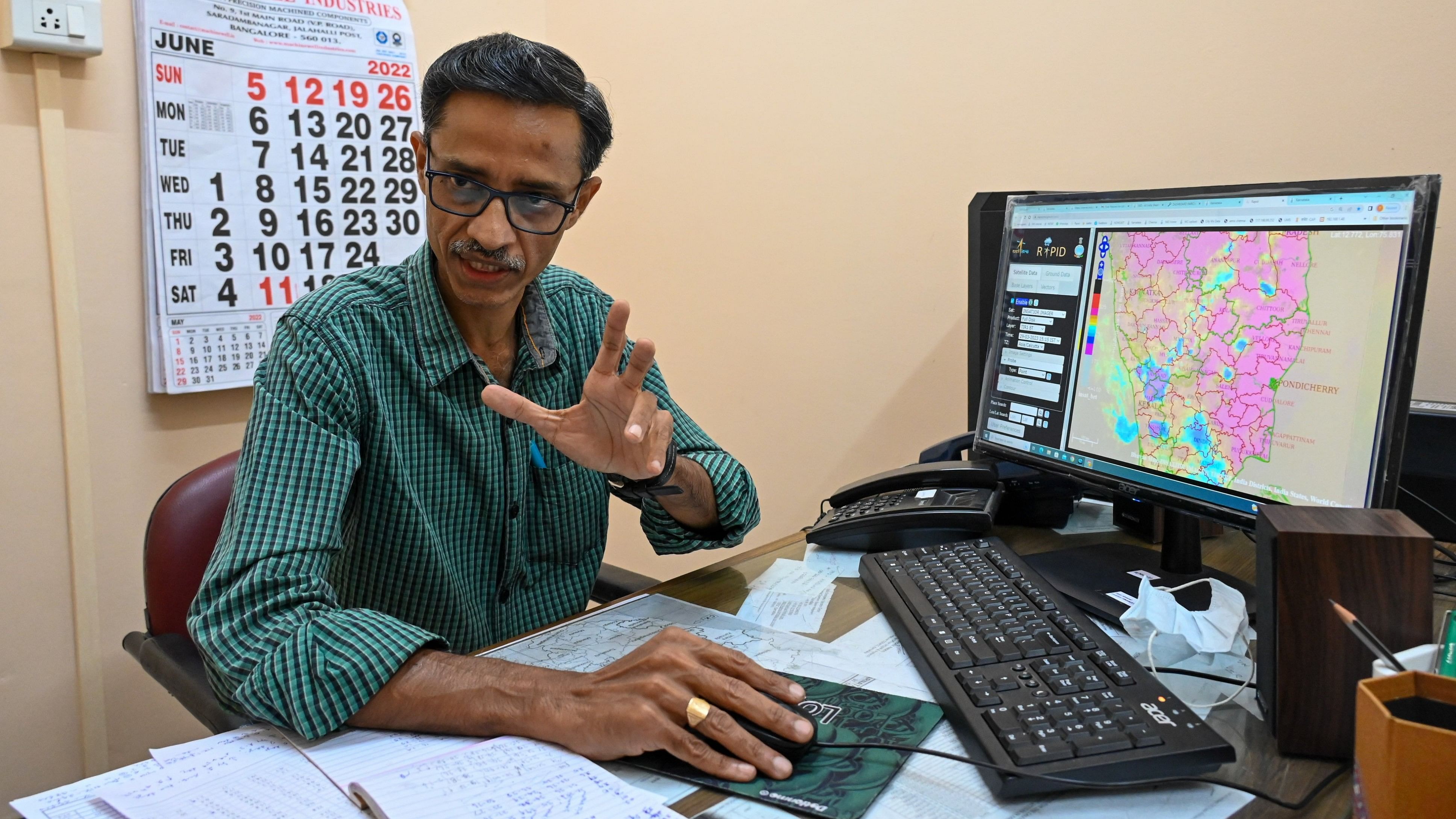 <div class="paragraphs"><p>File photo of&nbsp;A Prasad, a senior scientist with IMD Bengaluru.</p></div>
