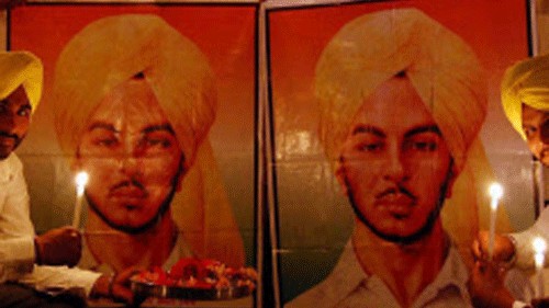 <div class="paragraphs"><p>A memorial shrine of Bhagat Singh.&nbsp;</p></div>