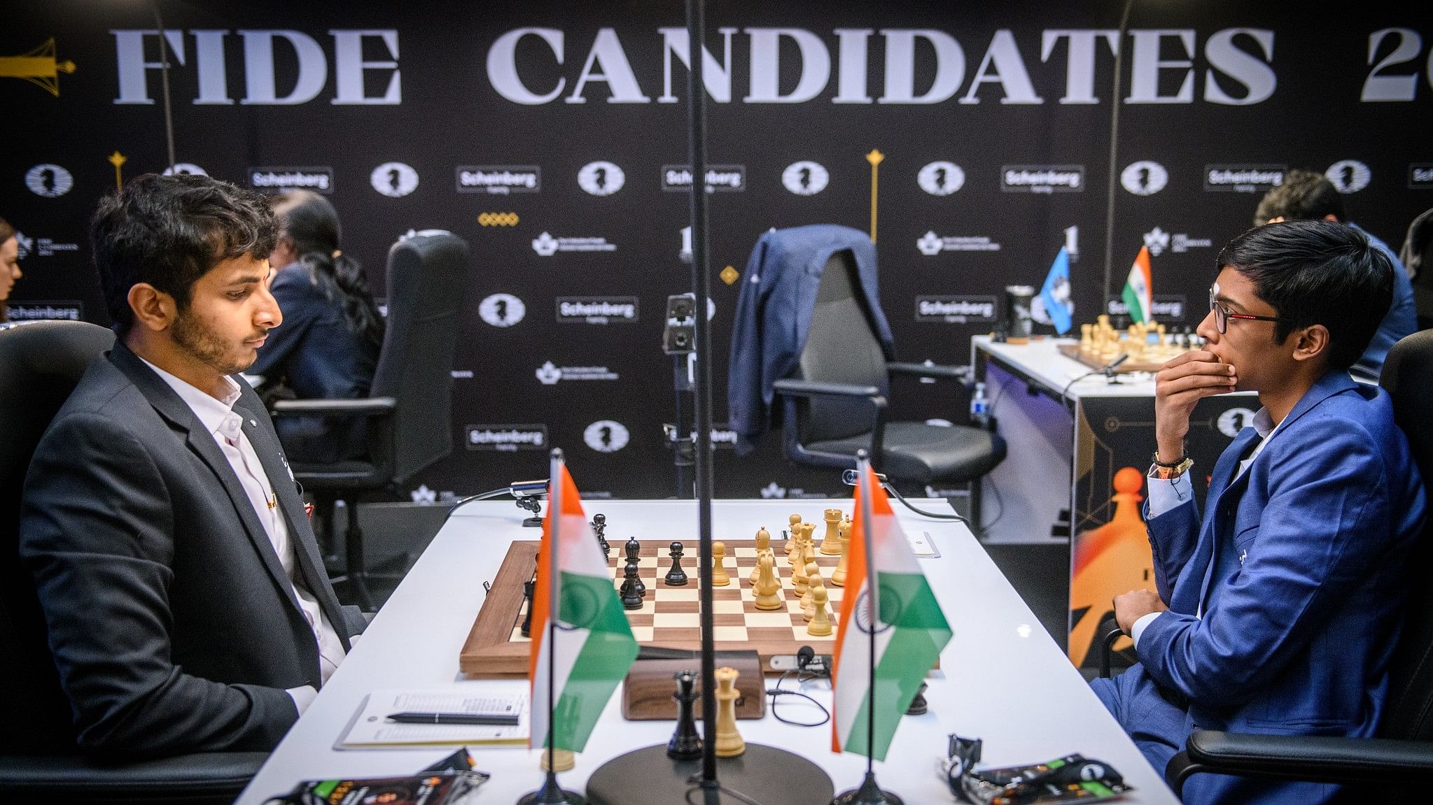 <div class="paragraphs"><p>Praggnanandhaa R (2747) and Vidit Santosh Gujrathi (2727) draw their game after playing a very balanced chess round.</p></div>