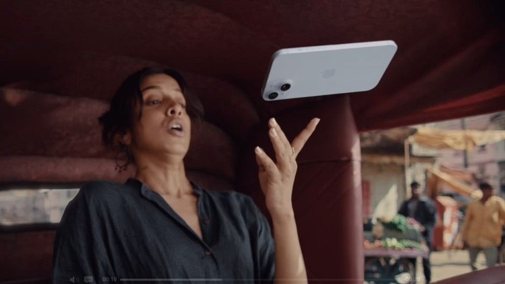 <div class="paragraphs"><p>Apple iPhone 15's new ad showcasing its durability.</p></div>