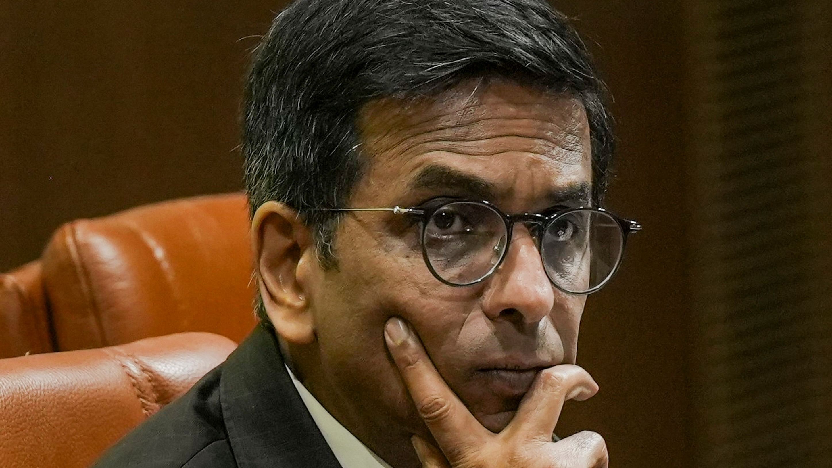 <div class="paragraphs"><p>Chief Justice of India D Y Chandrachud.</p></div>