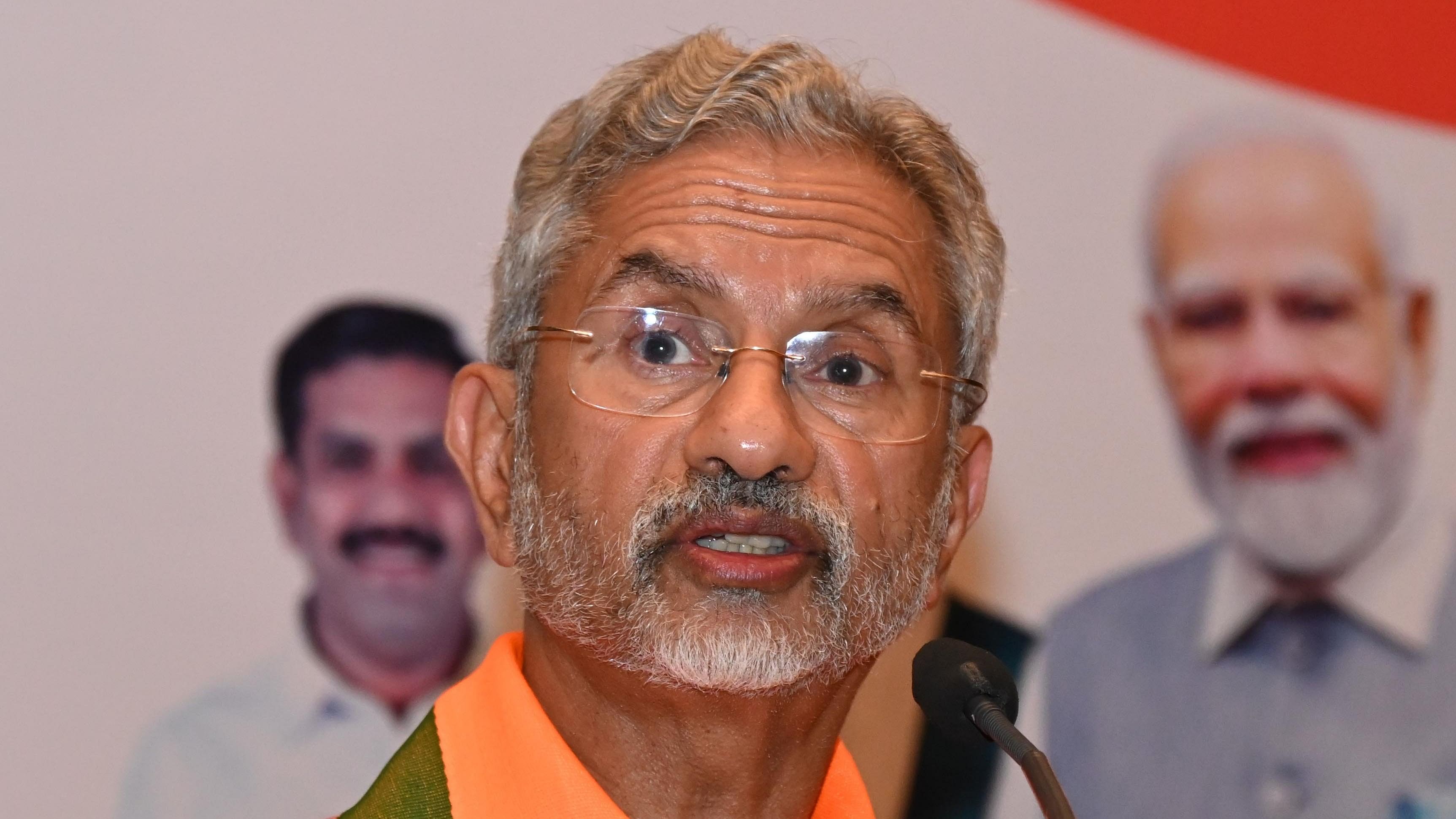 <div class="paragraphs"><p>Union External Affairs Minister S Jaishankar at an event in Bengaluru on Monday.</p></div>