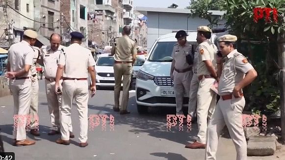<div class="paragraphs"><p>Security tightened in Delhi's Jahangirpuri area.</p></div>