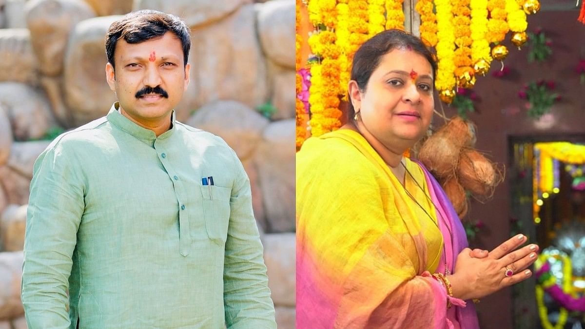 <div class="paragraphs"><p>(From left)&nbsp;Sena (UBT) has fielded sitting MP Omprakash Rajenimbalkar while&nbsp;Archana Patil is making her poll debut with NCP.</p></div>