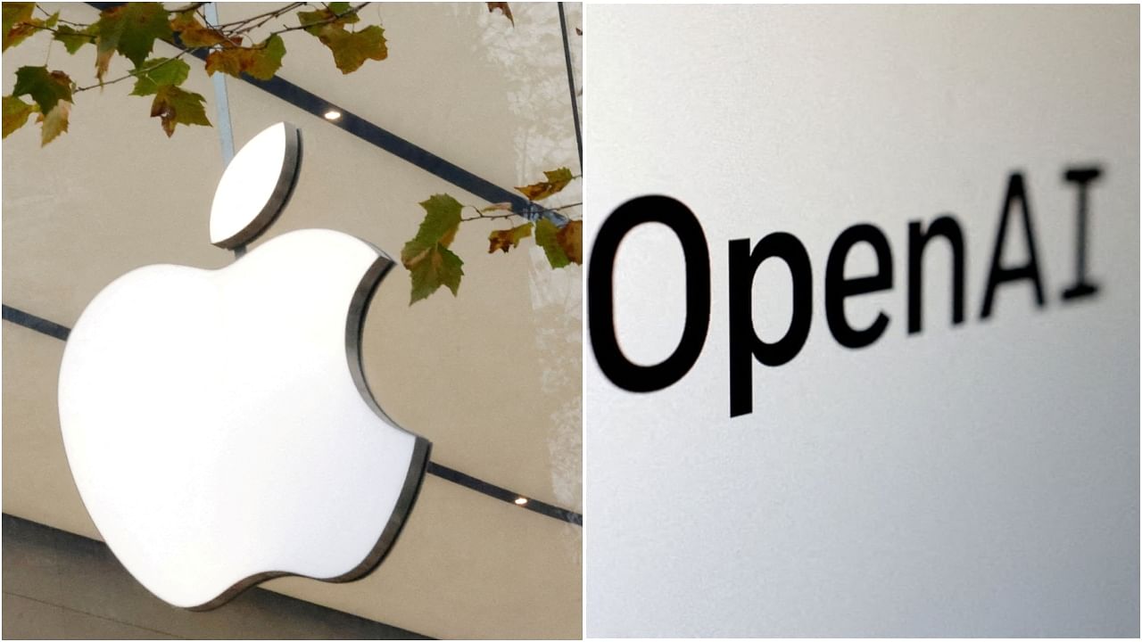 <div class="paragraphs"><p>The logos of Apple Inc(L) and OpenAI seen in a combined image here. (Representative image)</p></div>