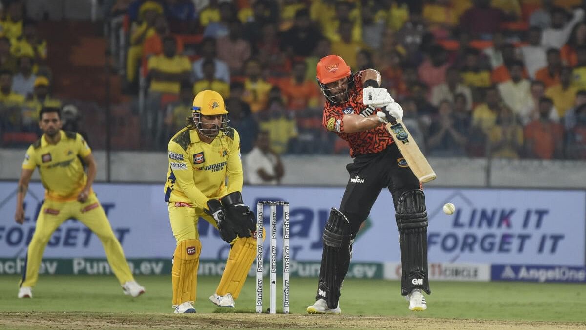 <div class="paragraphs"><p>Sunrisers Hyderabad's Aiden Markram plays a shot during the Indian Premier League (IPL) 2024 T20 cricket match between Sunrisers Hyderabad and Chennai Super Kings. </p></div>
