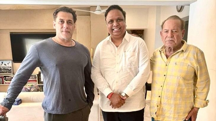 <div class="paragraphs"><p>BJP MLA Ashish Shelar met actor Salman Khan.</p></div>