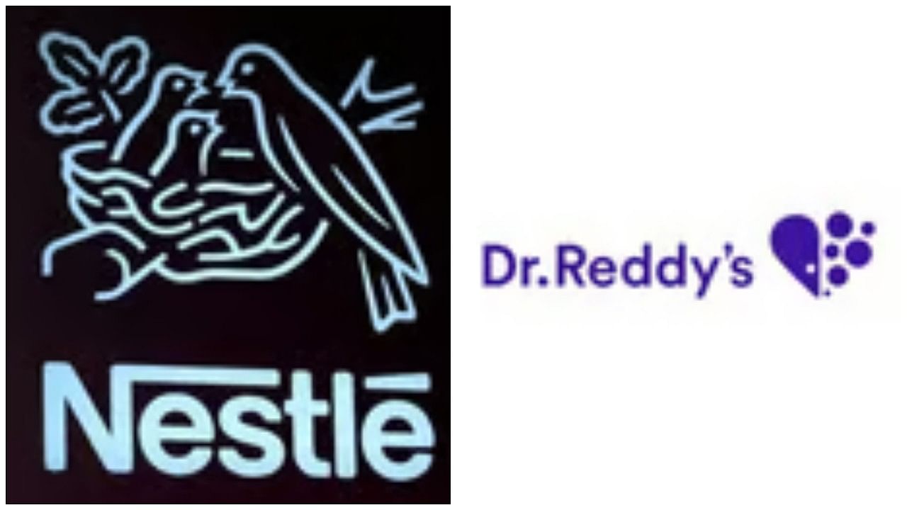 <div class="paragraphs"><p>Nestle logo (L); Dr. Reddy's logo</p></div>