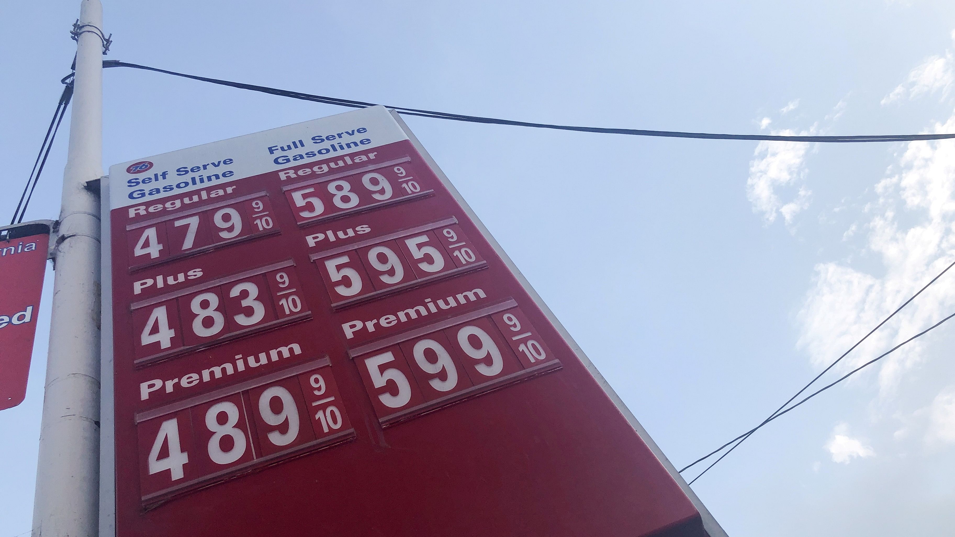 <div class="paragraphs"><p>A sign displaying fuel prices</p></div>