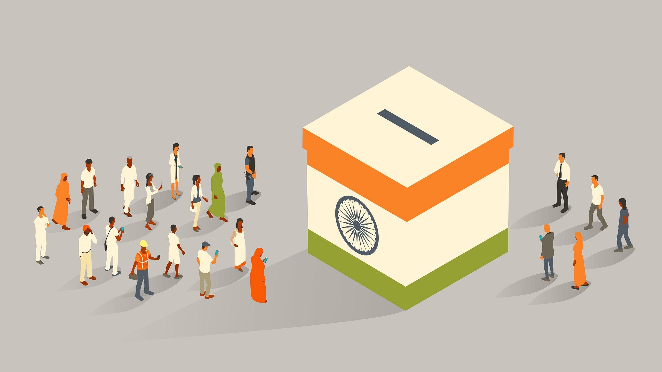 <div class="paragraphs"><p>Illustration showing voting in India</p></div>