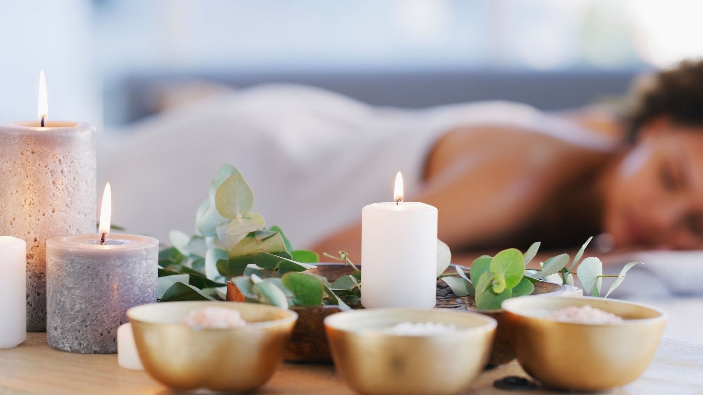 <div class="paragraphs"><p>Representative image of a woman in a spa.&nbsp;</p></div>