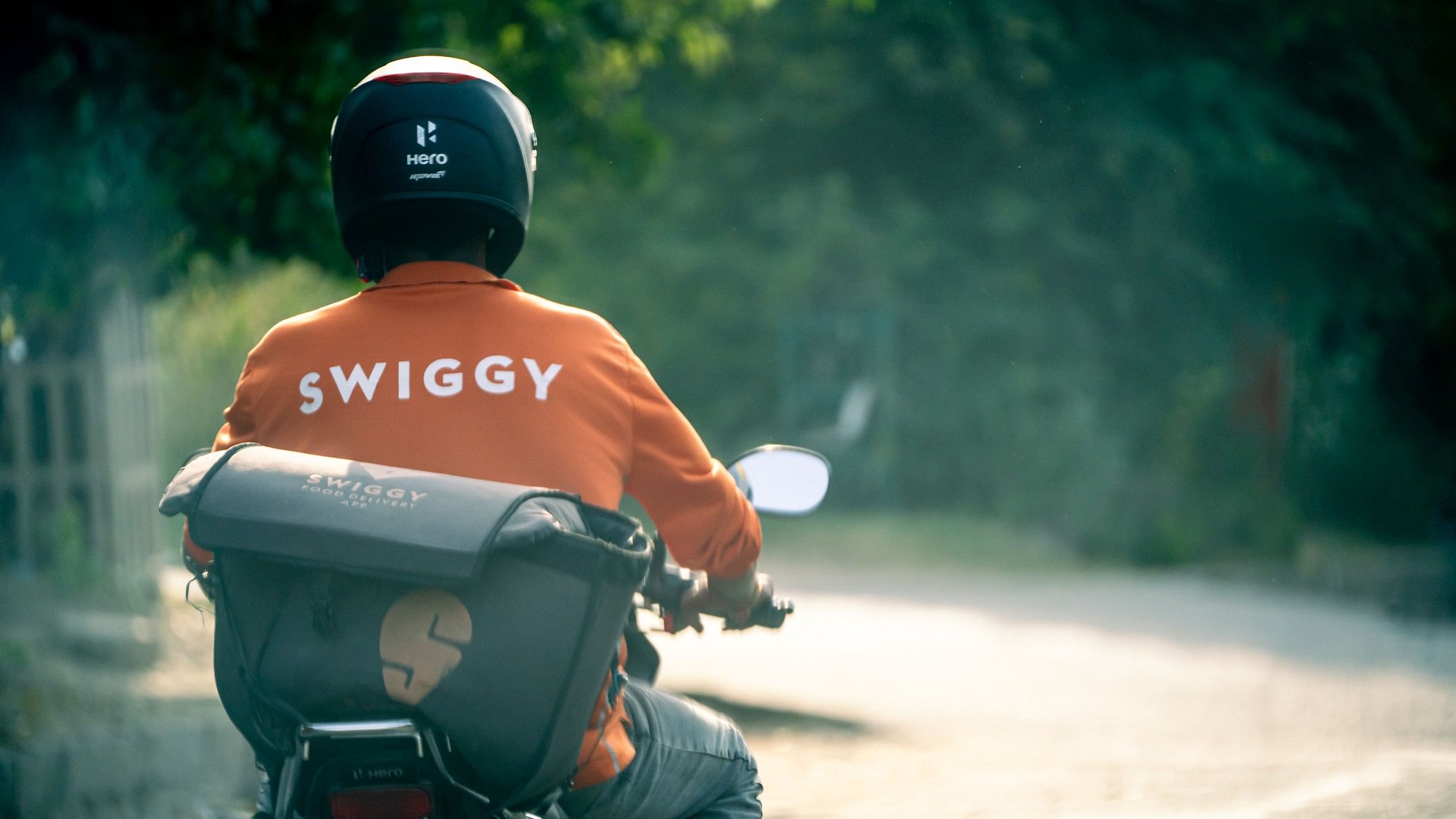 <div class="paragraphs"><p>Representative image showing a Swiggy delivery partner.</p></div>