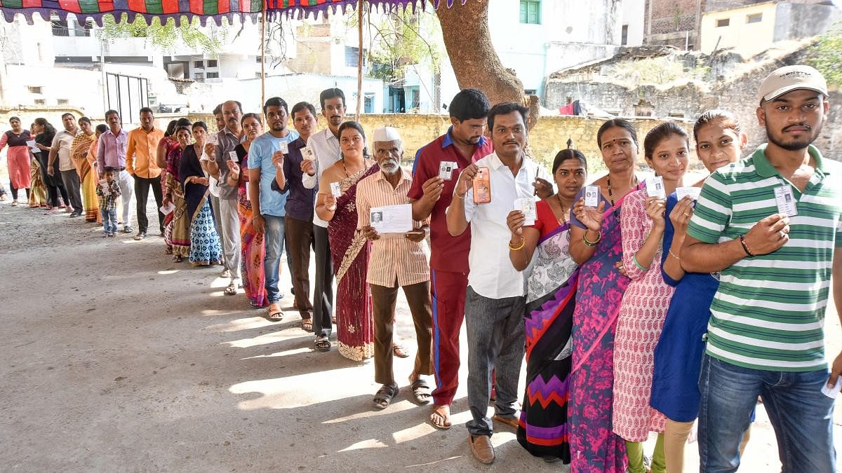 <div class="paragraphs"><p>According to the updated voting data released by the Election Commission, Karnataka has recorded a voter turnout of 69.56%, an improvement of 0.33% over the tentative data released on Friday evening. </p></div>