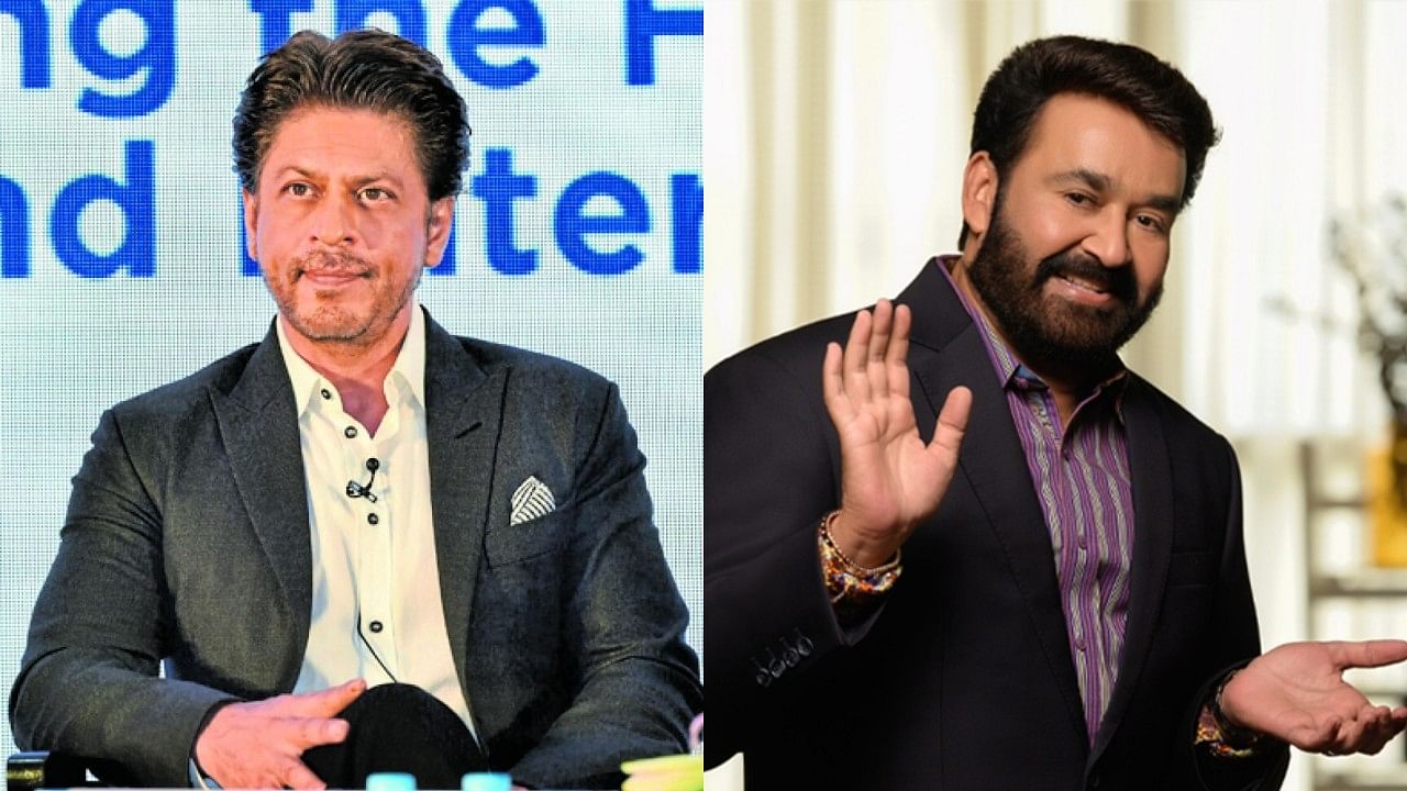 <div class="paragraphs"><p>Shah Rukh Khan (L) Mohanlal (R)</p></div>