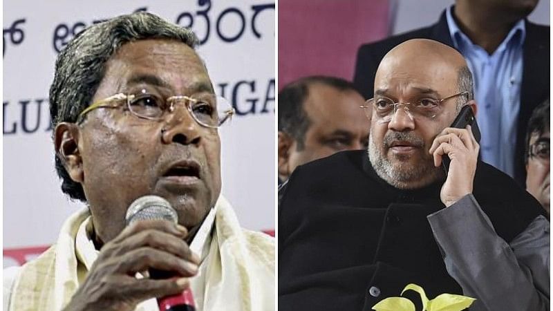 <div class="paragraphs"><p>Karnataka CM Siddaramaiah and Union Home Minister Amit Shah.</p></div>