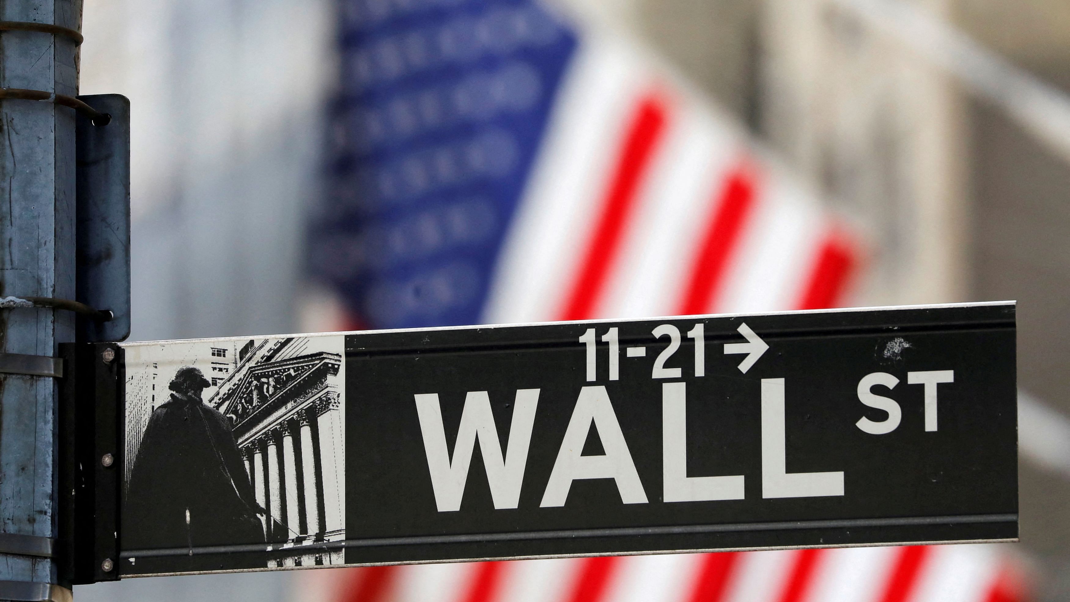 <div class="paragraphs"><p>A street sign for Wall Street is seen outside the New York Stock Exchange (NYSE) in New York City,</p></div>