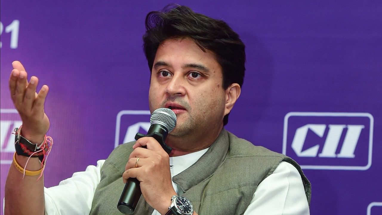 <div class="paragraphs"><p>Union Minister for Civil Aviation Jyotiraditya M Scindia. </p></div>