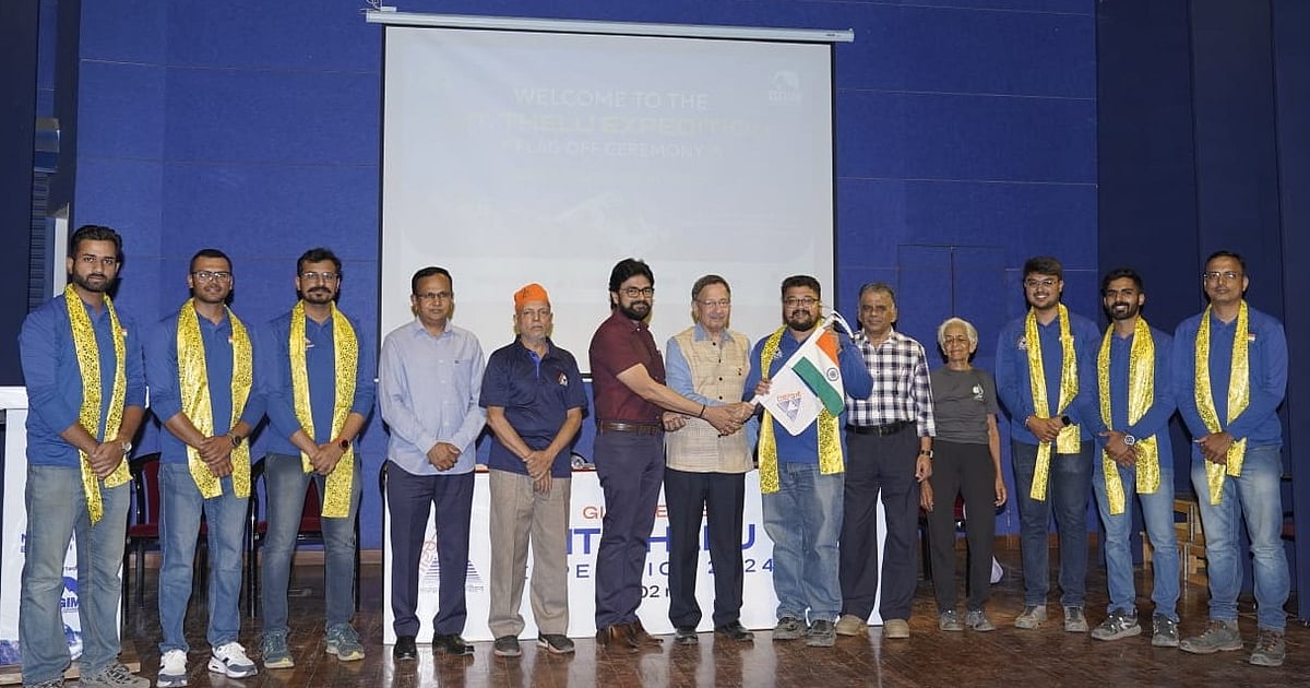 Giripremi’s young mountaineers aim to climb the 6002 meter Mt Thelu in ...