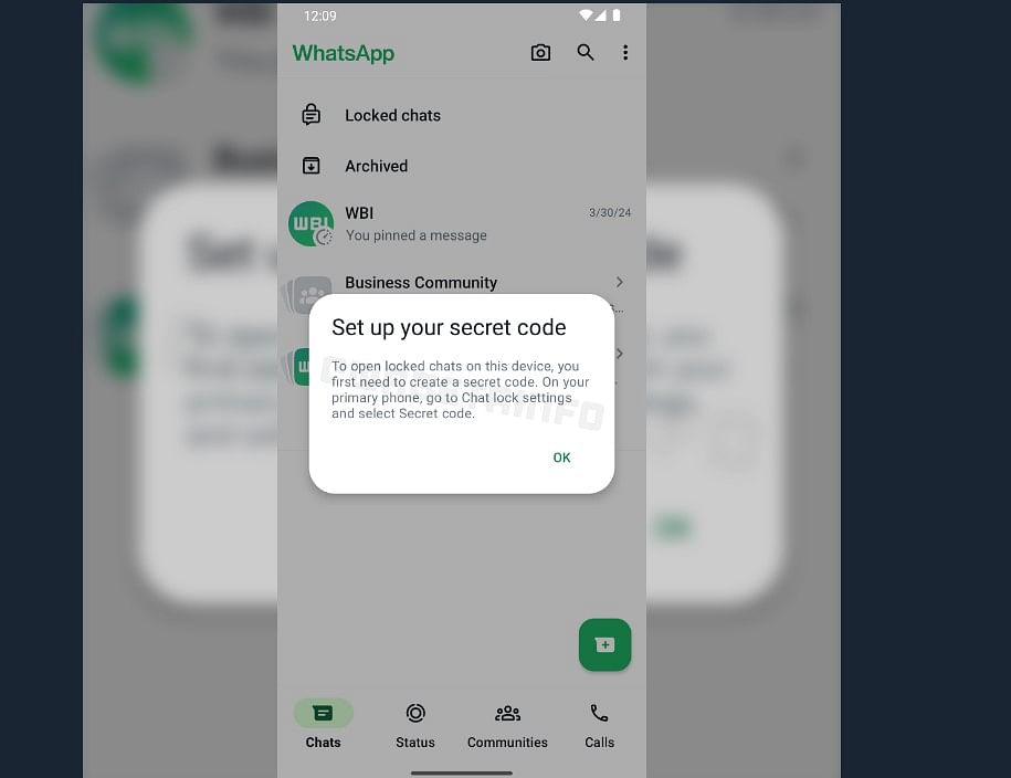 WhatsApp testing chat lock feature for linked devices