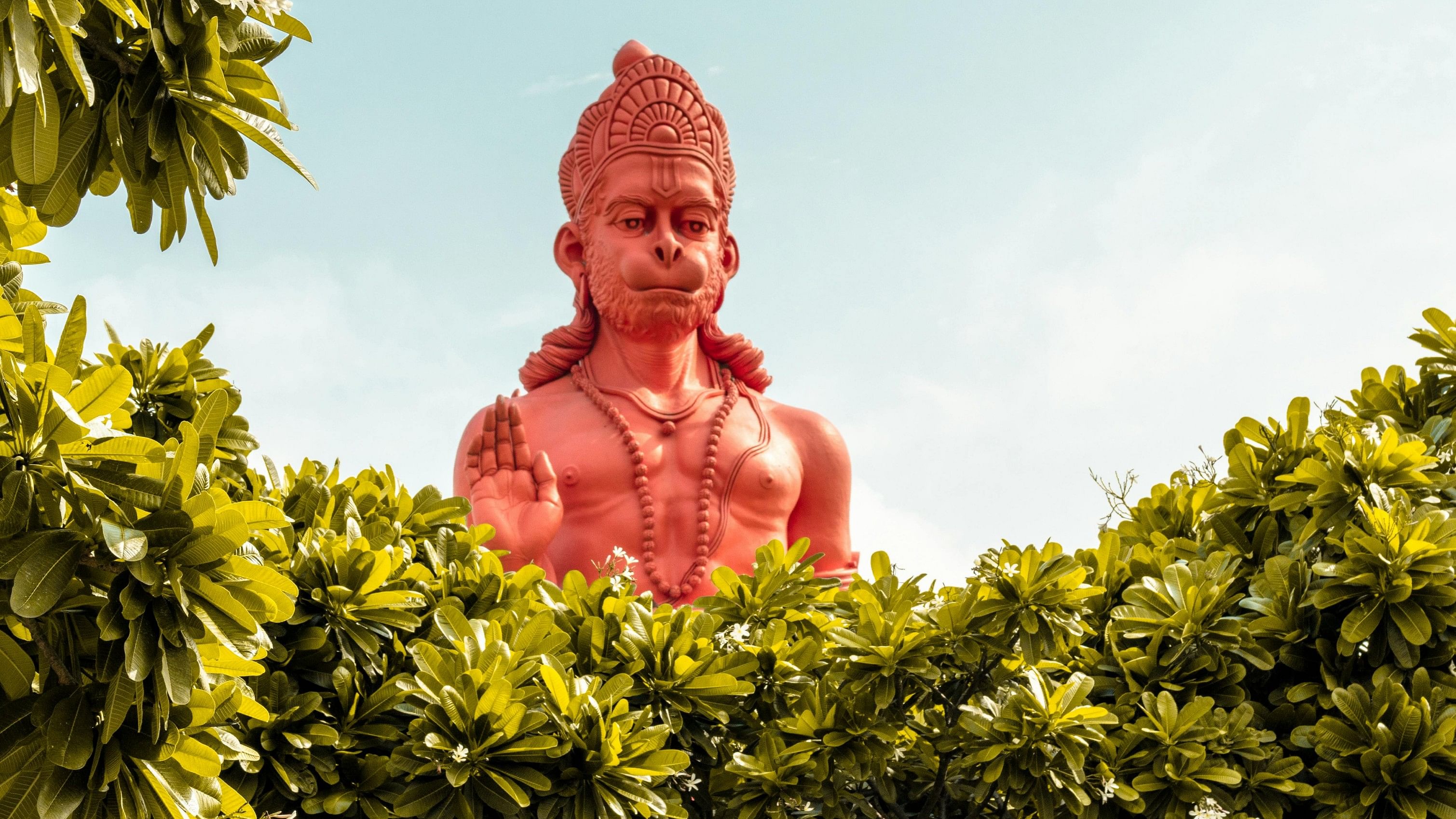 <div class="paragraphs"><p>A statue of Lord Hanuman.</p></div>