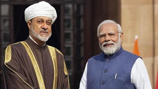 <div class="paragraphs"><p>Prime Minister Narendra Modi and Sultan of Oman Haitham Bin Tariq</p></div>
