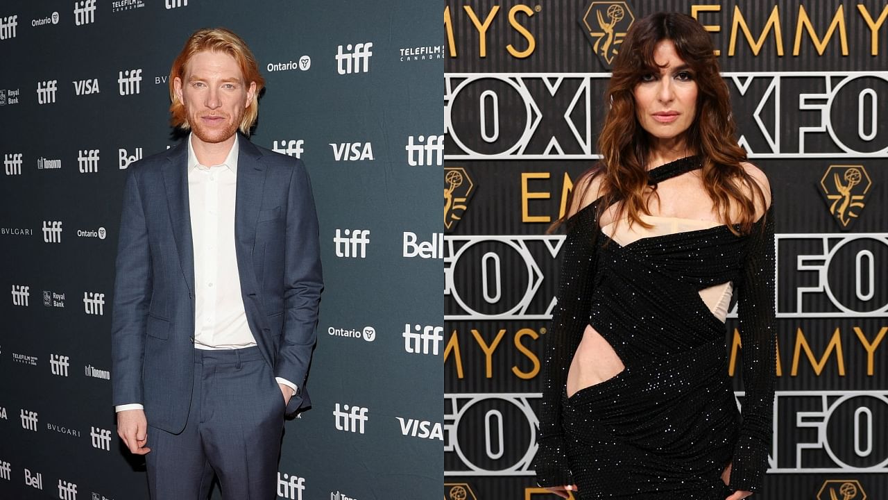 <div class="paragraphs"><p>Domhnall Gleeson and Sabrina Impacciatore.</p></div>