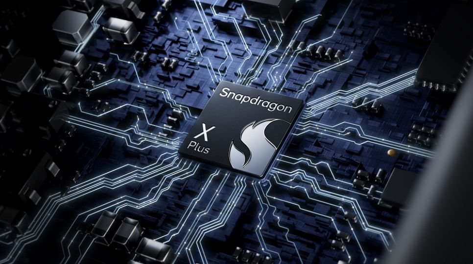 <div class="paragraphs"><p>The new Snapdragon X Plus chipset.</p></div>