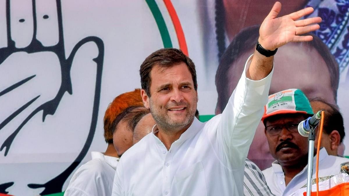 Congress President Rahul Gandhi on Wednesday promised that if his party is voted to power it will bring petrol and diesel within the ambit of the GST and will try and reduce rising prices. PTI photo