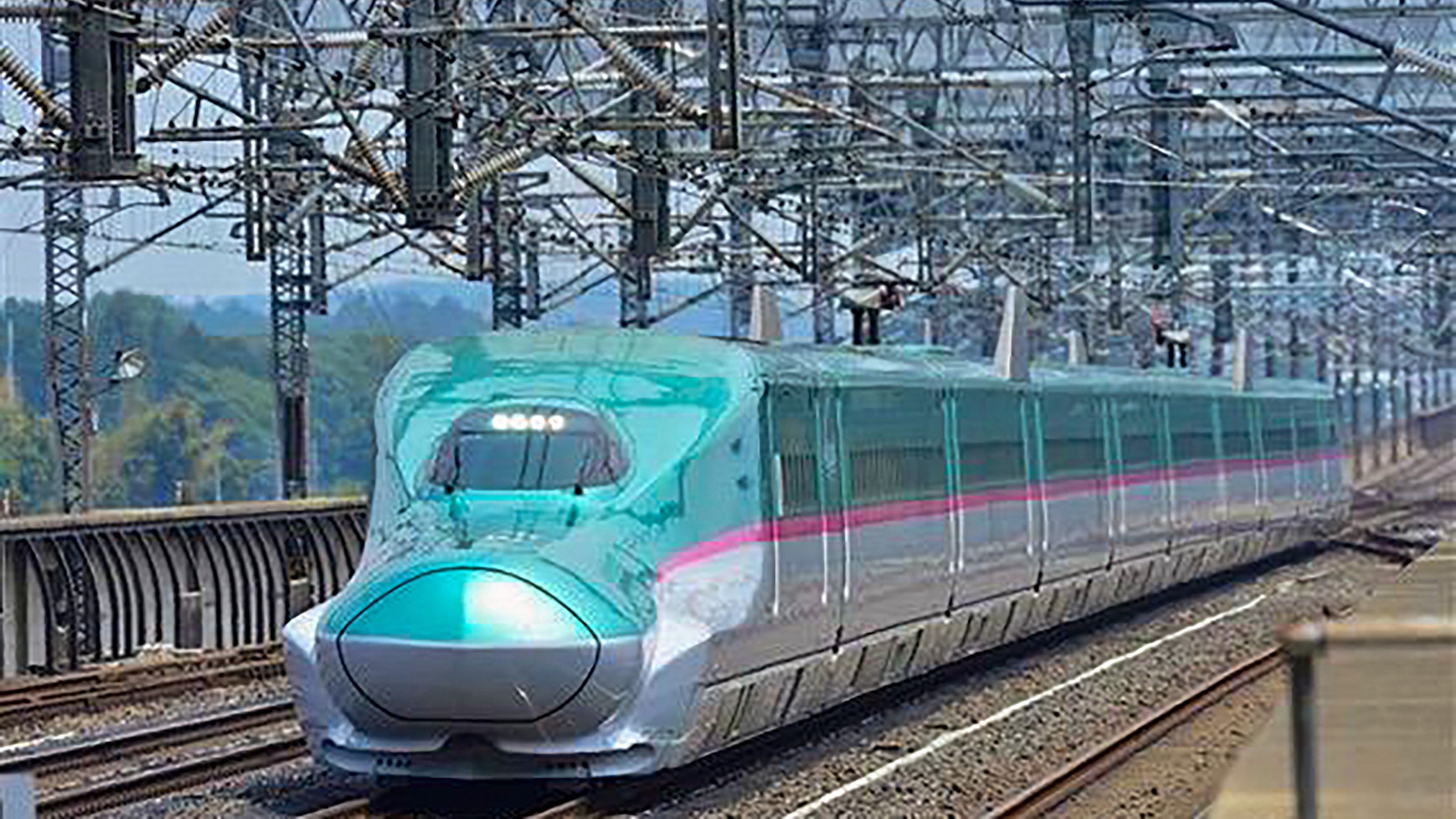 <div class="paragraphs"><p>E5 Series Shinkansen (Japan’s Bullet Train), which will be modified for use as rolling stock of the Mumbai-Ahmedabad High Speed Rail Corridor project.</p></div>