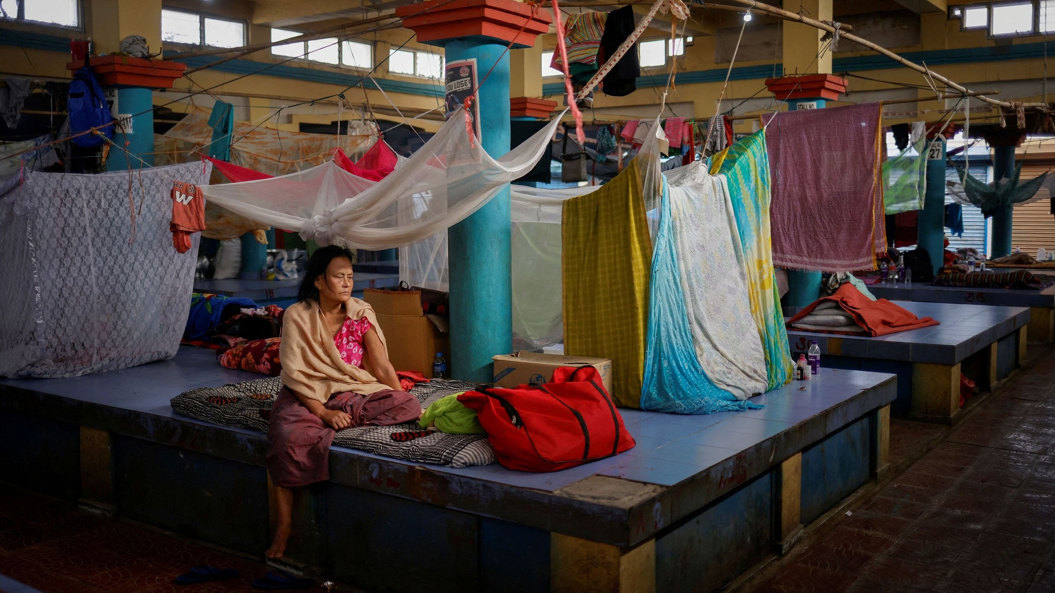 <div class="paragraphs"><p>A relief camp in Manipur.</p></div>