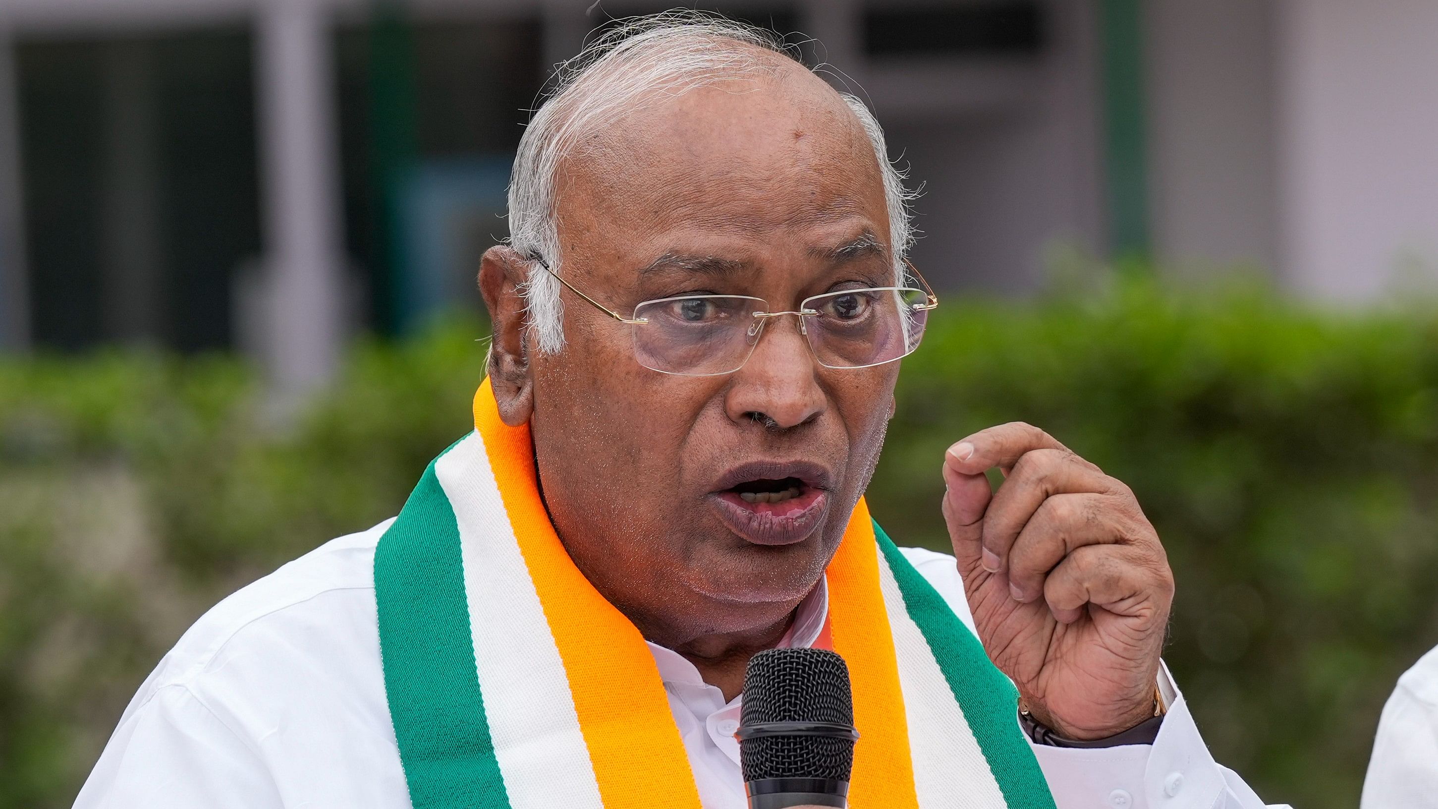 <div class="paragraphs"><p>Congress President Mallikarjun Kharge</p></div>