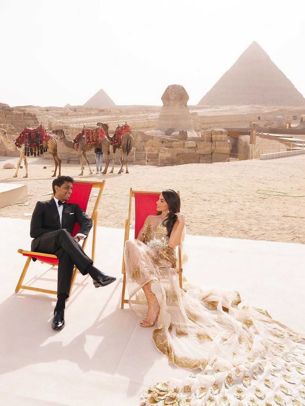 Tech Tycoon Ankur Jain weds Ex-WWE Wrestler Erika Hammond in Egypt ...