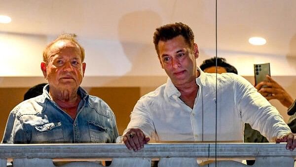 <div class="paragraphs"><p>Bollywood actor Salman Khan with father Salim Khan.</p></div>