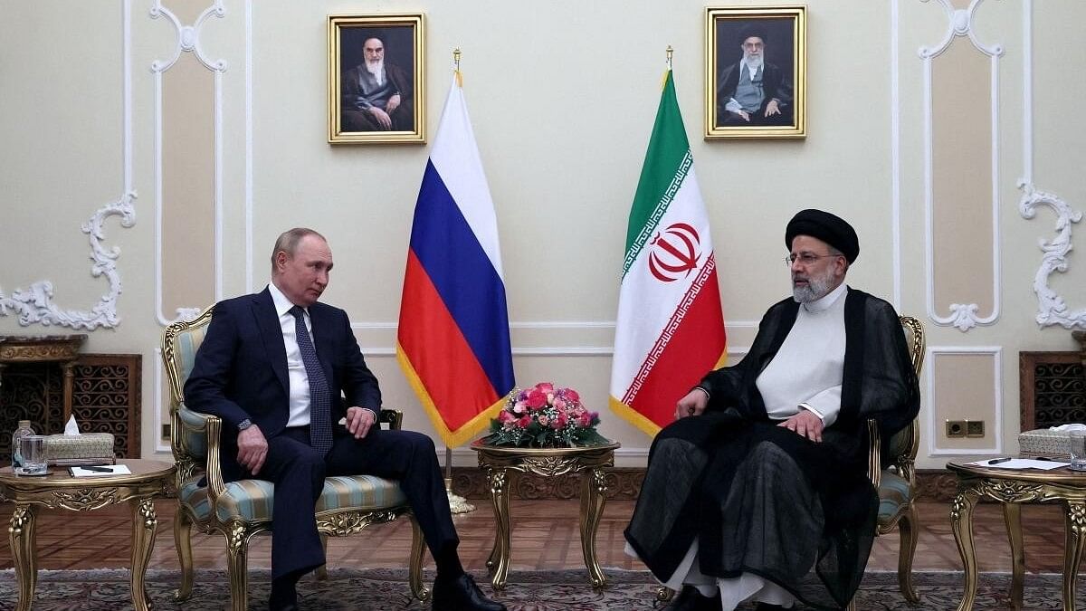 <div class="paragraphs"><p>Russian President Vladimir Putin and Iranian President Ebrahim Raisi.</p></div>