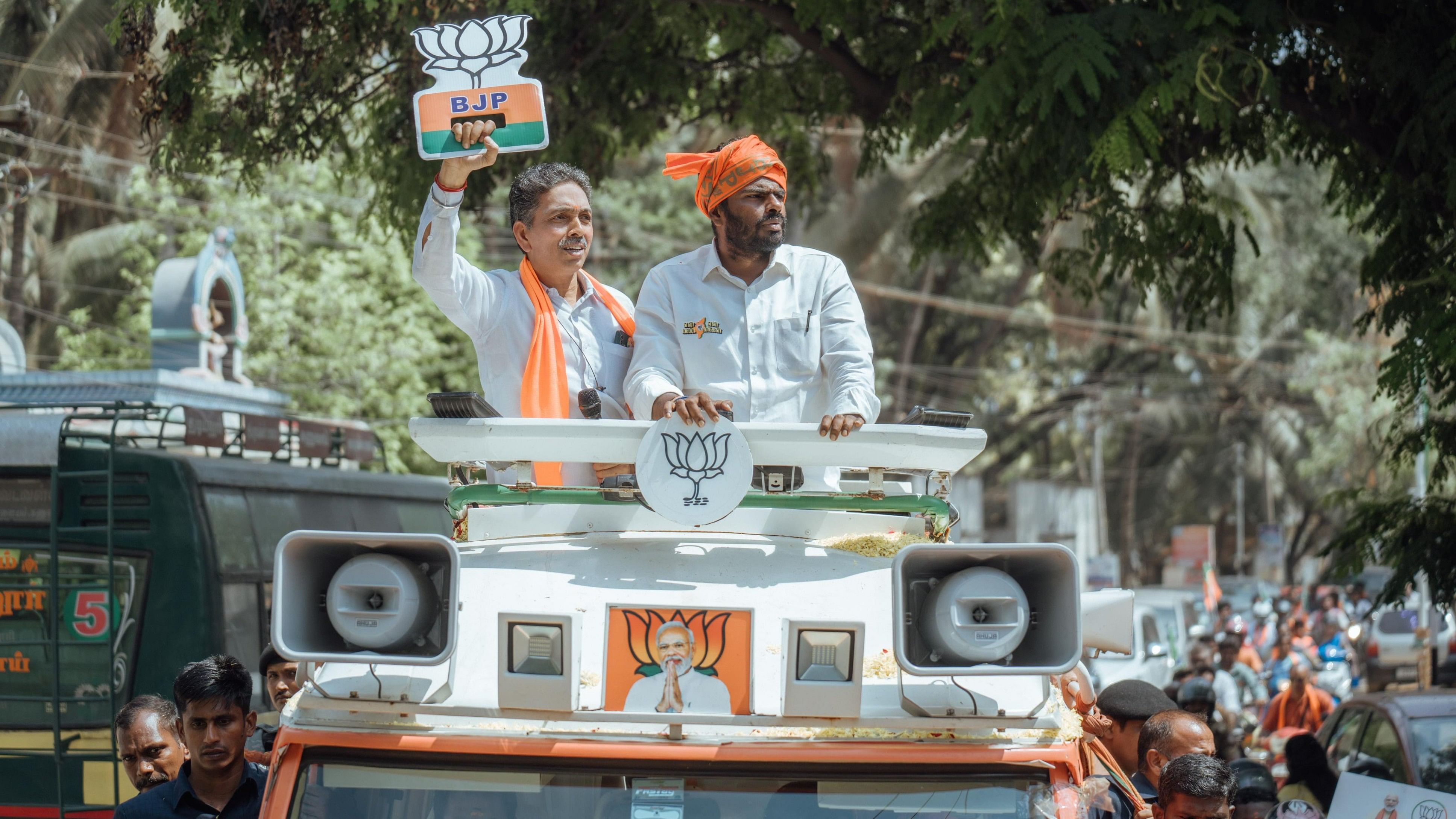 <div class="paragraphs"><p>BJP campaign in Tamil Nadu</p></div>