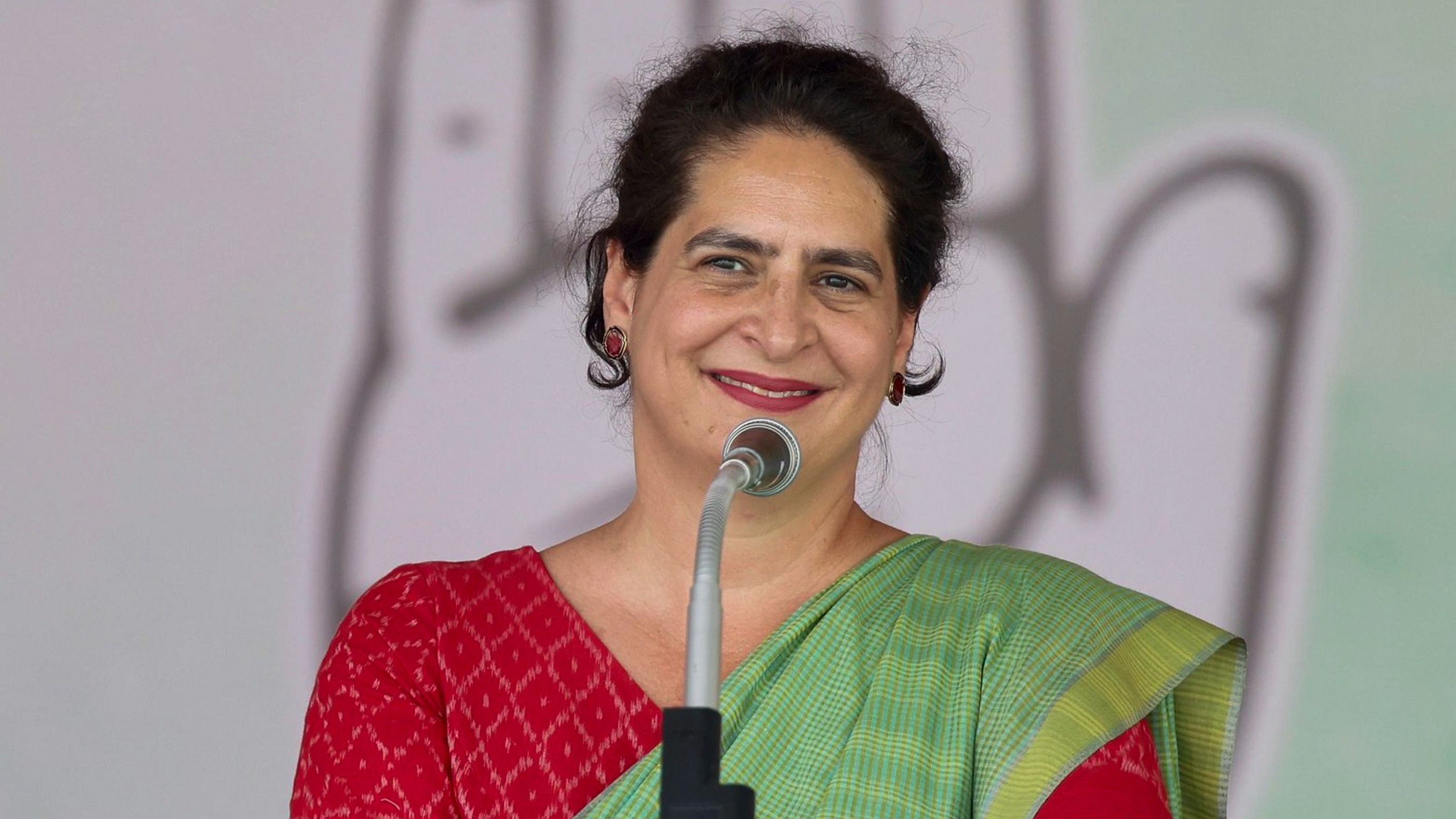 <div class="paragraphs"><p>Congress leaders Priyanka Gandhi.&nbsp;</p></div>