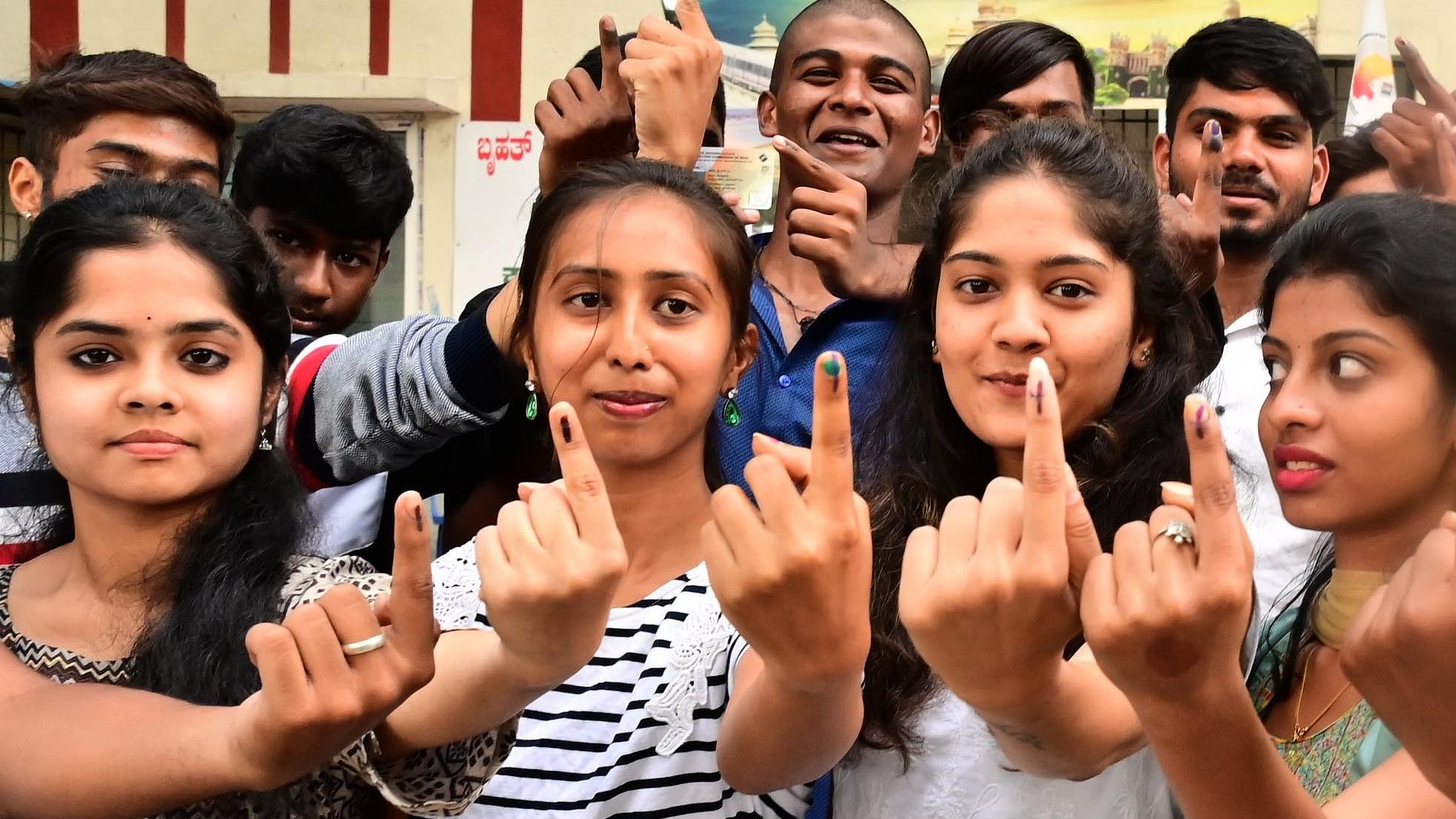 <div class="paragraphs"><p>Representative image of first-time voters.</p></div>