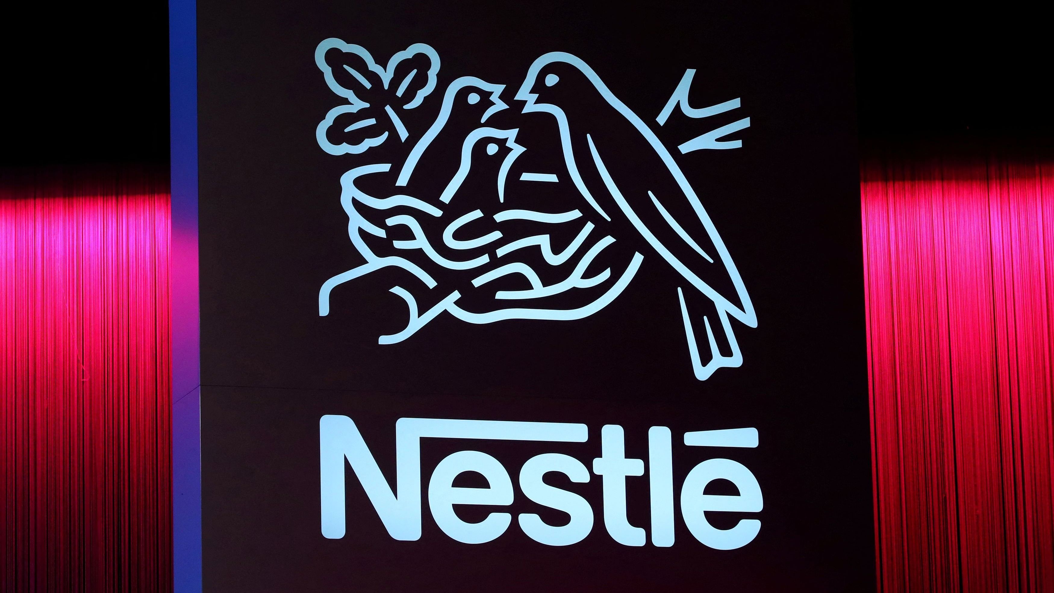 <div class="paragraphs"><p>A logo  of Nestle</p></div>