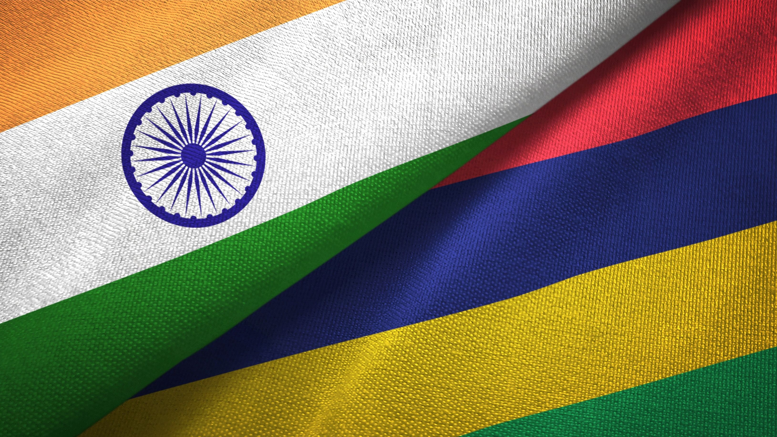 <div class="paragraphs"><p>Mauritius and India flags (Representative image)</p></div>