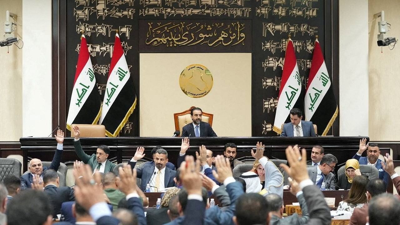 <div class="paragraphs"><p>A file image of Iraqi lawmakers attending a parliamentary session.</p></div>
