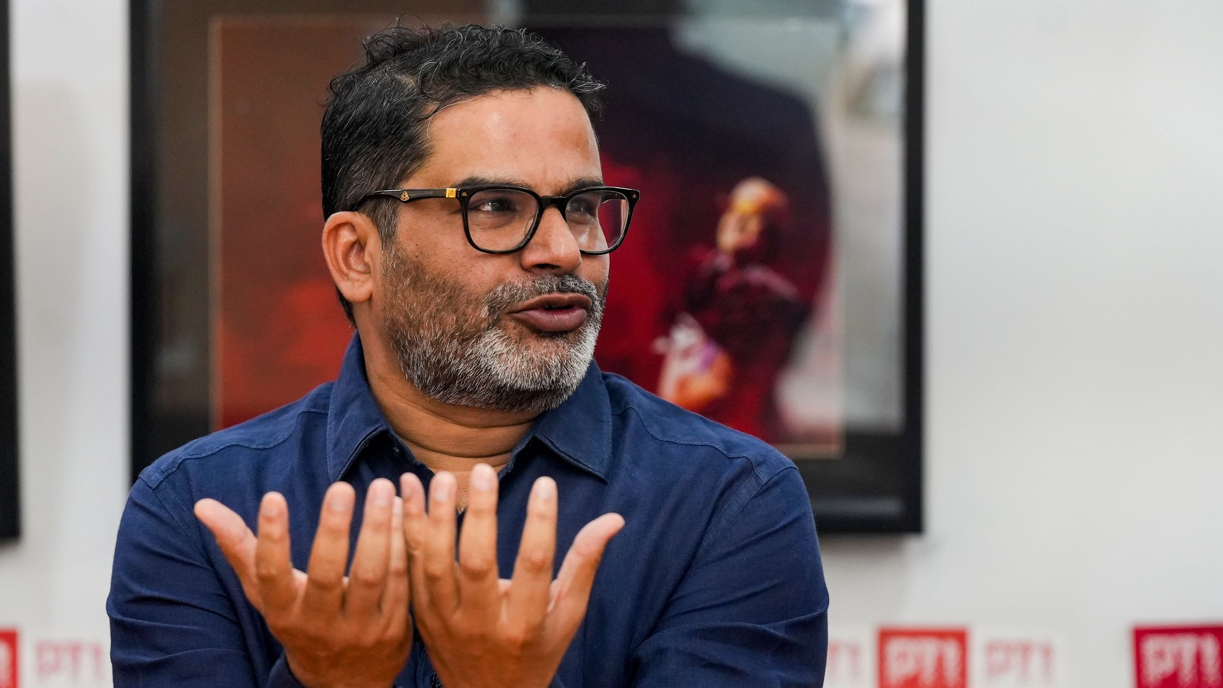 <div class="paragraphs"><p>New Delhi: Political strategist-turned-activist Prashant Kishor during an interview with PTI, in New Delhi, Friday, April 5, 2024. </p></div>