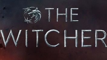 <div class="paragraphs"><p>Logo of the show 'The Witcher'.</p></div>