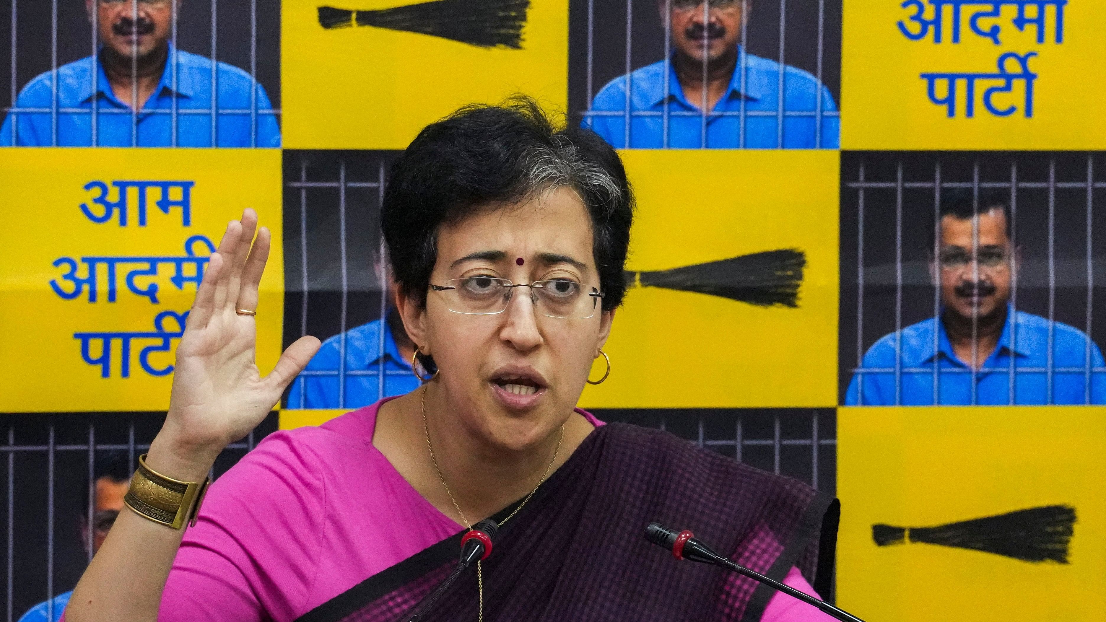 <div class="paragraphs"><p> Delhi Minister and Aam Aadmi Party (AAP) leader Atishi </p></div>